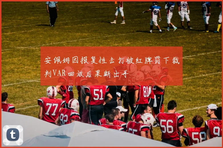 安佩姆因报复性击打被红牌罚下裁判VAR回放后果断出手